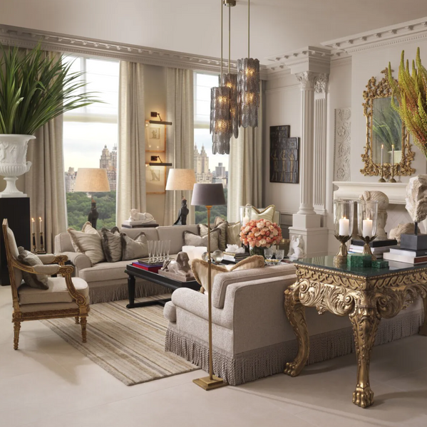 Tryon floor lamp by Eichholtz