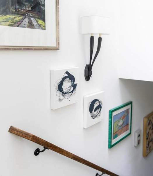 Ruhlmann Double wall lamp by E.F. Chapman