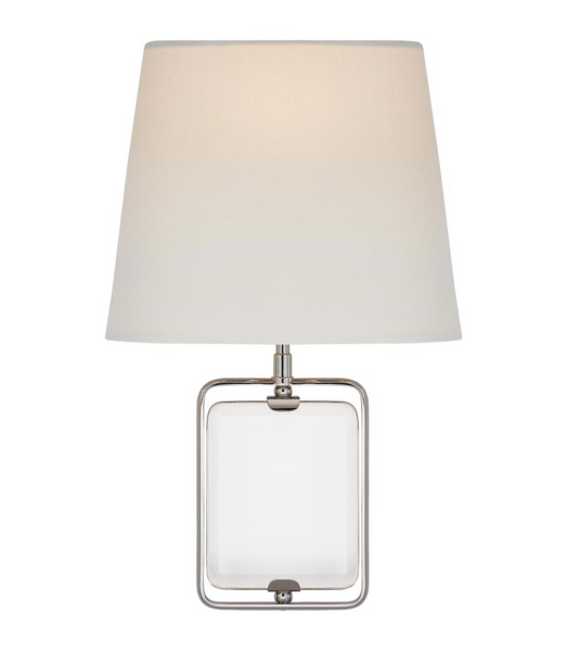 Henri Framed Jewel wall lamp designed by Suzanne Kasler