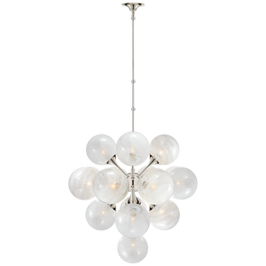 Aerin Cristol Large chandelier by Visual Comfort