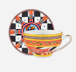 Porcelain cappuccino set by Dolce&Gabban