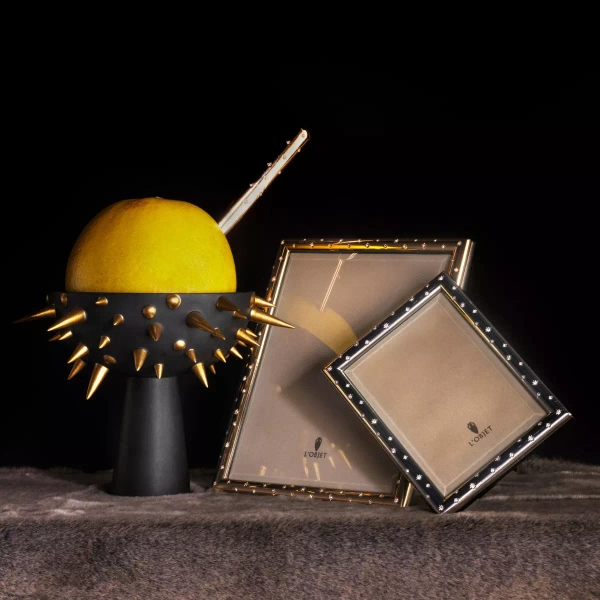 Photo frame with crystals L'Objet Stars Gold