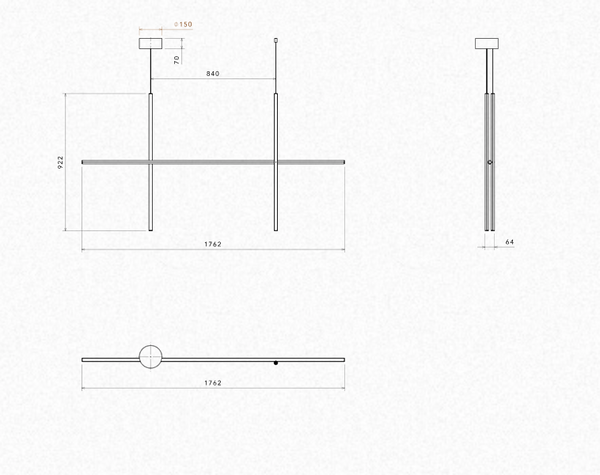 Lampa wisząca Coordinates Suspension 2 marki Flos