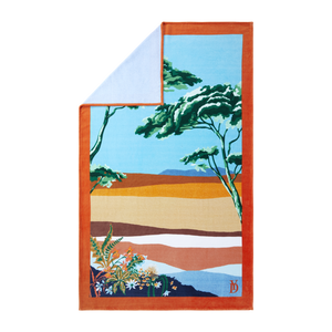 Yves Delorme Parasols beach towel