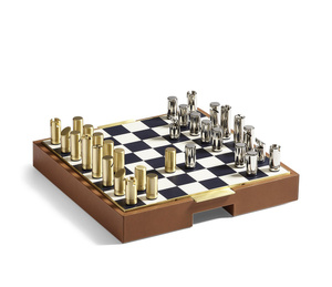 Fowler Ralph Lauren Home chess and checkers set