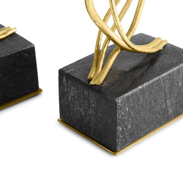 Set of two candle holders by Michael Aram, from the Anemone collection