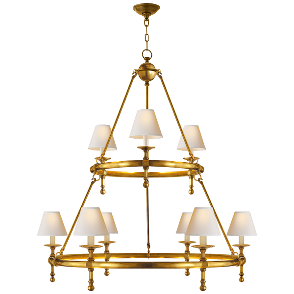 Żyrandol Chapman & Myers Classic Ring marki Visual Comfort