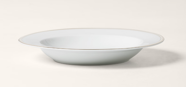 Ralph Lauren Home porcelain soup plate, from the Wilshire collection