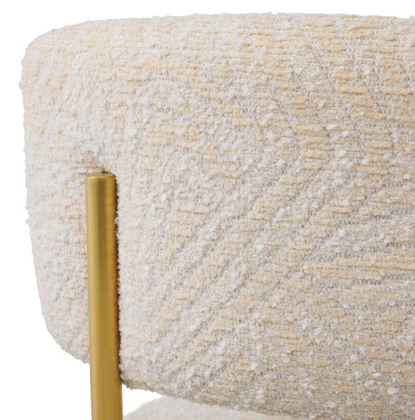 Carleton countertop bar stool by Eichholtz