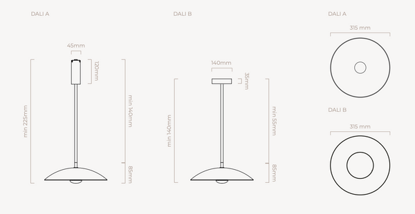 Cielo pendant lamp by CTO Lighting