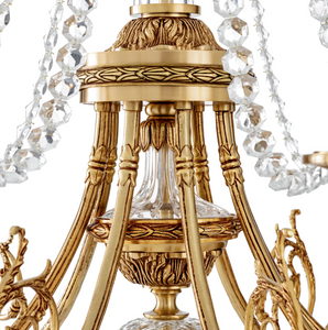 Duvaux chandelier by Eichholtz 