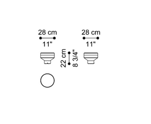 Lampa stołowa Spot marki Gianfranco Ferré Home 