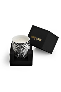 Roberto Cavalli Home Black Zebra Scented Candle
