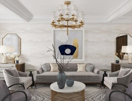 Aerin Liaison Double chandelier