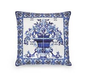 Dolce&Gabbana silk pillow, Blu Mediterraneo