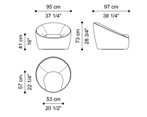 Fotel Gianfranco Ferré Home, Piccadilly
