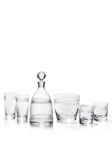 Crystal Set of Two Ralph Lauren Home Glasses, from the Langley Collection