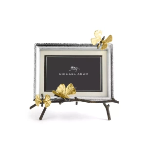 Photo frame by Michael Aram, from the Butterfly Ginkgo collection
