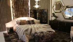 Łóżko Sharpei marki Roberto Cavalli Home Interiors 