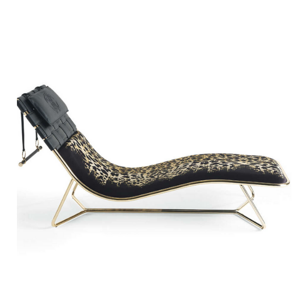 Szezlong Papeete marki Roberto Cavalli Home Interiors