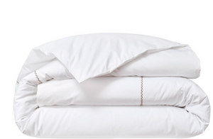 Yves Delorme duvet cover, from the Alienor (Malt) collection