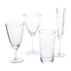 Ralph Lauren Home crystal water glass, from the Isabel collection