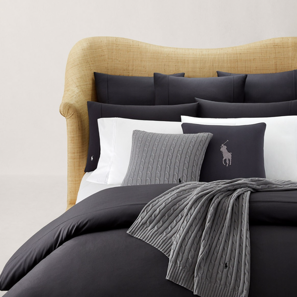Komplet pościeli Ralph Lauren Home, z kolekcji Player (Charcoal)