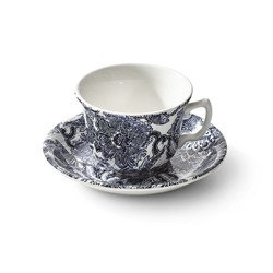 Filiżanka do herbaty Faded Peony Ralph Lauren Home, z kolekcji Burleigh