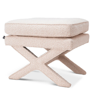 Puf Cordoba Bouclé cream firmy Eichholtz 