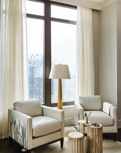 Chapman & Myers Fluted Spire Floor Lamp Visual Comfort brand