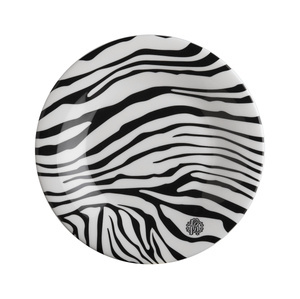 Talerz do chleba Roberto Cavalli Home, z kolekcji Zebrage