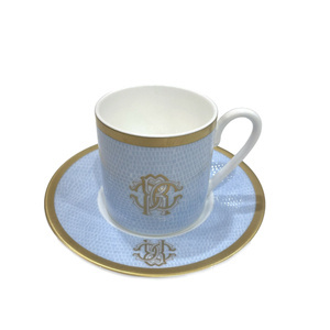 Roberto Cavalli Home coffee cup, from the Lizzard (Sunrise) collection