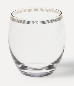 Armani Casa water glass, from the Dvorak collection