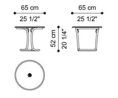 Stolik Yoa marki Roberto Cavalli Home Interiors