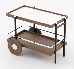 Laskas Pitt bar cart