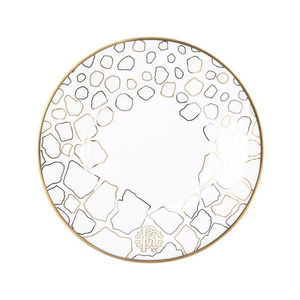 Set of six Roberto Cavalli Home coffee cups, from the Giraffa collection