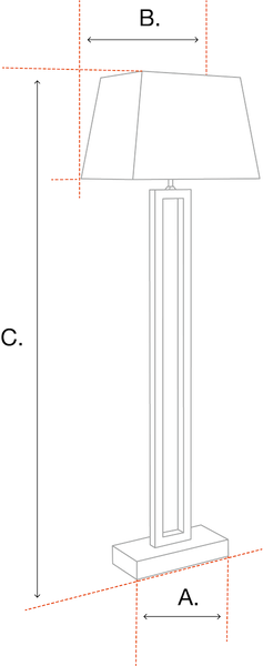 Eichholtz Berkley floor lamp