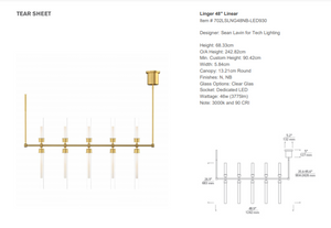 Sean Lavin Linger 48 pendant lamp