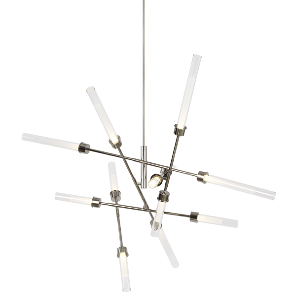 Linger 12 chandelier by Sean Lavin