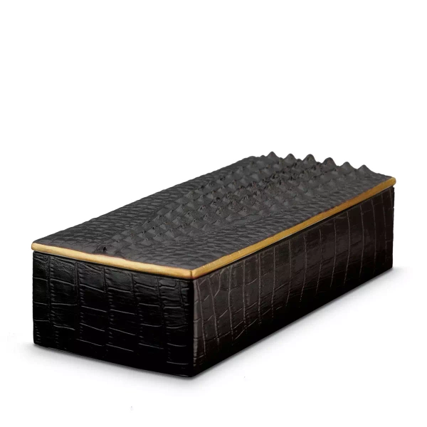 Pudełko biurowe L'Objet Crocodile 