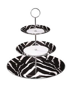 Roberto Cavalli Home Zebra platter