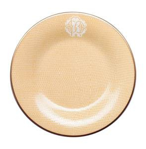 Zestaw sześciu talerzy deserowy Roberto Cavalli Home, z kolekcji Lizzard (Gold)