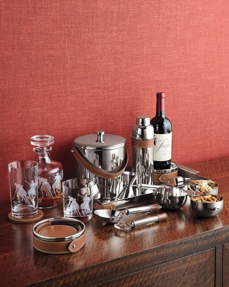 Kryształowy Zestaw dwóch szklanek Ralph Lauren Home, z kolekcji Garrett-Highball