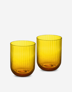 Dolce&Gabbana set of two beverage glasses