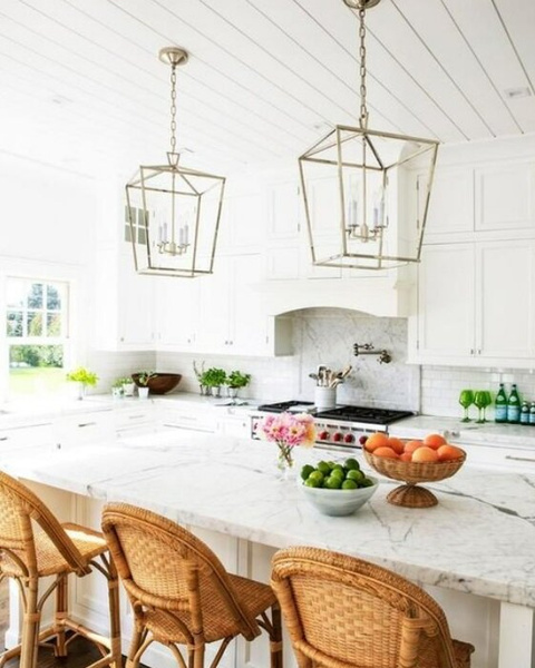 Hanging lamp E. F Chapman Darlana Small Visual Comfort brand