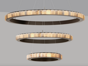 Avalon Triple chandelier by CTO Lighting