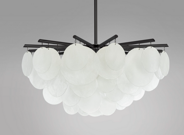 Nimbus Round Chandelier by CTO Lighting