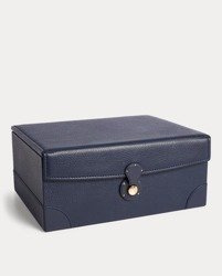 Szkatułka Ralph Lauren Home Ryan-navy