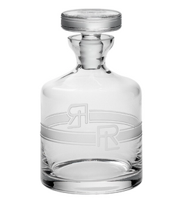 Ralph Lauren Home crystal decanter, from the Coraline collection