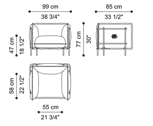Fotel Reed marki Etro Home